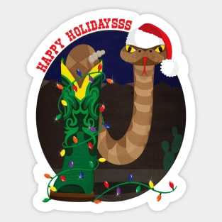 Happy Holidaysss Sticker